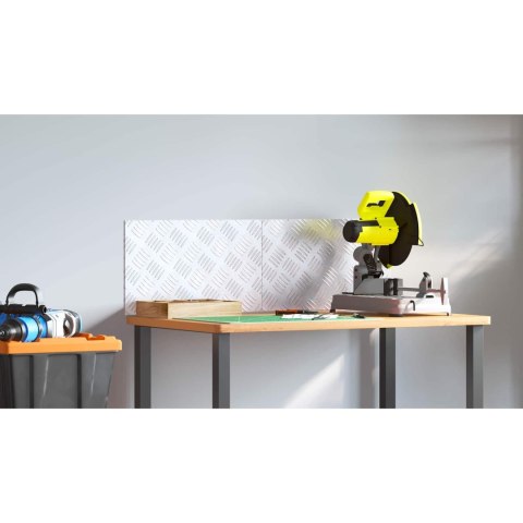 PŁYTKI W SZACHOWNICĘ 2 SZT SREBRNY 50X30CM ALUMINIUM