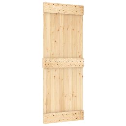 VidaXL Drzwi przesuwne NARVIK 80 x 210 cm (213,5 cm)