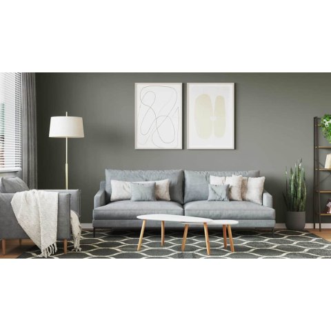 VidaXL Farba do ścian Szary 2,5 L Wydruk na ścianie
