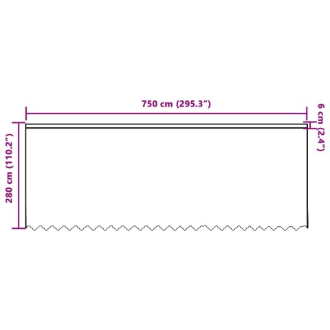 FIRANKA KORONKOWA Z ZASŁONAMI BIAŁY 750X 280CM POLIESTER