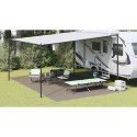 VidaXL Dywan pod namiot Jasnoszary 500 x 250 cm Polietylen