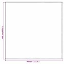 DYWAN POD NAMIOT NIEBIESKI I SZARY 400X400CM POLIETYLEN
