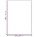 DYWAN POD NAMIOT NIEBIESKI I SZARY 500X300CM POLIETYLEN
