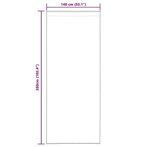 VidaXL Zasłony zaciemniające 2 pcs Kremowy 140 x 260 cm Aksamit