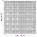 DYWAN POD NAMIOT NIEBIESKI 250X250CM POLIESTER