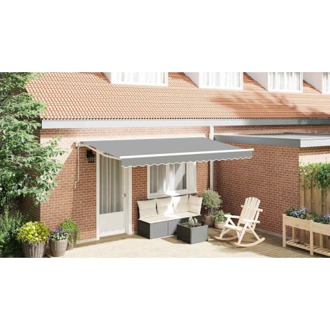 RAMA MARKIZY BIAŁY 4X2M STAL MALOWANA PROSZKOWO I ALUMINIUM