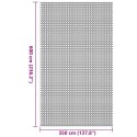 DYWAN POD NAMIOT ANTRACYT 600 × 350CM POLIESTER