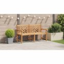 VidaXL Ławka ogrodowa 150 x 60 x 90 cm Lite drewno teakowe