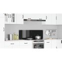 VidaXL Panel kuchenny Czarny 120 x 40 cm szkło hartowane