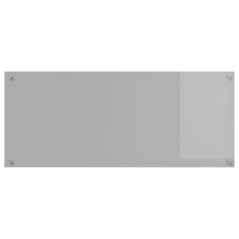 VidaXL Panel kuchenny Jasnoszary 120 x 50 cm szkło hartowane