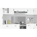 VidaXL Panel kuchenny Jasnoszary 120 x 50 cm szkło hartowane