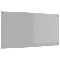 VidaXL Panel kuchenny Jasnoszary 120 x 60 cm szkło hartowane