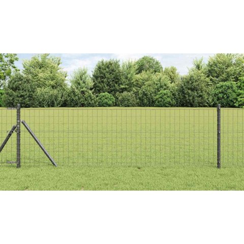 EURO FENCE SZARY 0.4X10M STAL