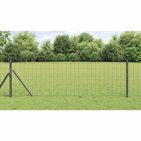 OGRODZENIE EURO SZARE 0,4X10 M STAL