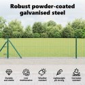 SŁUP OGRODOWY Z BETONOWĄ PODSTAWĄ 13 SZT. ZIELONY