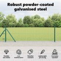 SŁUP OGRODOWY Z BETONOWĄ PODSTAWĄ 7 SZT. ZIELONY
