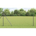 OGRODZENIE SZEŚCIOKĄTNE SZARE SZARY 1.2X 10M STAL