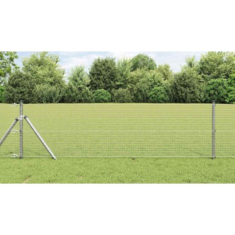 SPAWANA SIATKA OGRODZENIOWA SREBRNY 0.4X10 M