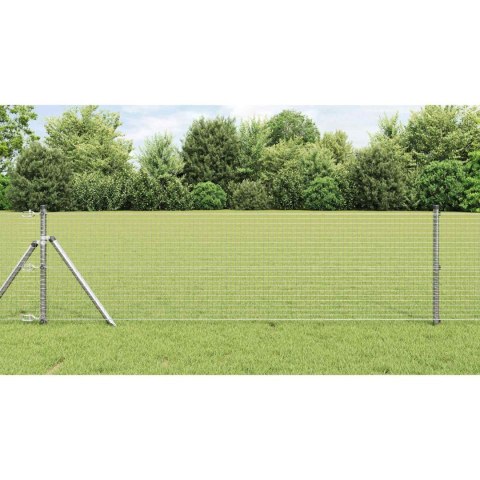 SPAWANA SIATKA OGRODZENIOWA SREBRNY 0.6X50 M