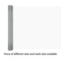 SPAWANA SIATKA OGRODZENIOWA SREBRNY 1.2X25 M