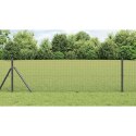 SPAWANA SIATKA OGRODZENIOWA SZARY 0.6X25M