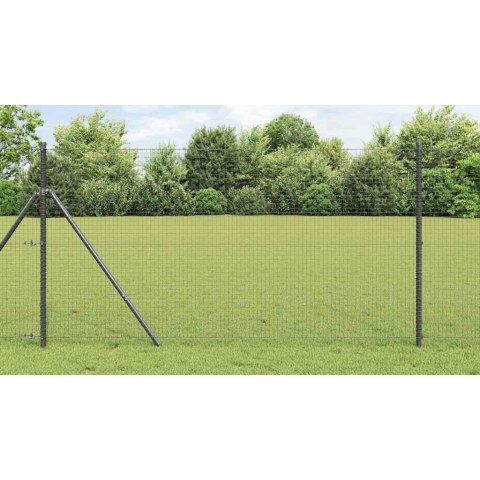 SPAWANA SIATKA OGRODZENIOWA SZARY 1.4X10M