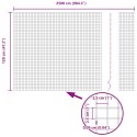 SPAWANA SIATKA OGRODZENIOWA ZIELONY 1.2X25M