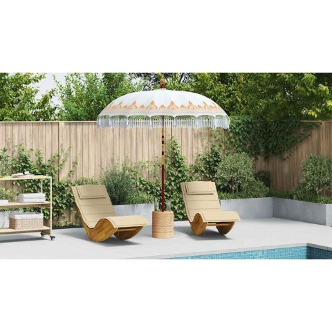 BALIŃSKI PARASOL KREMOWY 215X215X260CM