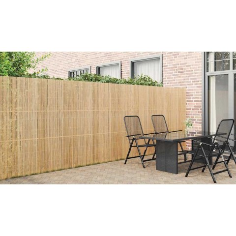 BAMBUSOWE OGRODZENIE NATURALNY 400X180CM BAMBUS
