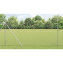 OGRODZENIE HEKSAGONALNE SREBRNY 1,6X50 M STAL GALWANIZOWANA