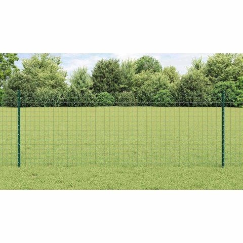 SŁUPEK OGRODZENIOWY 11 EL. ZIELONY 120CM STAL 120X8,5X1,8CM