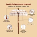 BALIŃSKI PARASOL KREMOWY 185X185X260CM