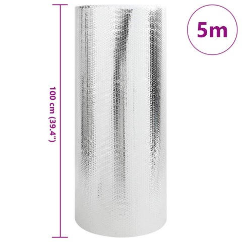 ALUMINIOWY ODBŁYŚNIK CIEPŁA PODWÓJNY 1X5M