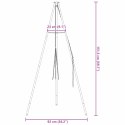 CAMPFIRE COOKING TRIPOD 150CM WYSOKOŚĆ STAL