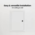 PANEL DOSTĘPU BIAŁY 20X30CM STAL