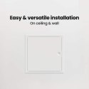 PANEL DOSTĘPU BIAŁY 30X30CM STAL