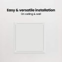 PANEL DOSTĘPU BIAŁY 30X30CM STAL