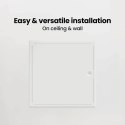 PANEL DOSTĘPU BIAŁY 50X50CM STAL