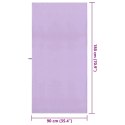 RĘCZNIKI SPORTOWE 2 SZT FIOLETOWY 180X90CM