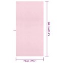 RĘCZNIKI SPORTOWE 2 SZT RÓŻOWY 140X70CM POLIESTER I POLIAMID