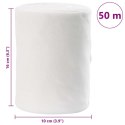 VidaXL Rura odpływowa Biały 16 x 5000 cm tkanina