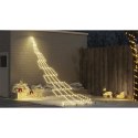 CHOINKA ŚWIĄTECZNA LED CIEPŁA BIEL 511CM METAL