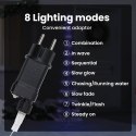 CHOINKA ŚWIĄTECZNA LED NIEBIESKI 138.5X138.5X399CM METAL