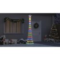 CHOINKA ŚWIĄTECZNA LED WIELOKOLOROWE 138.5X138.5X399CM