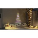 CHOINKA ŚWIĄTECZNA LED WIELOKOLOROWE 511CM METAL
