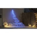 CHOINKA ŚWIĄTECZNA LED Z 168 DIODAMI LED NIEBIESKI 511CM METAL