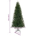 SZTUCZNA CHOINKA Z PODSTAWĄ ZIELONY 240CM PVC PE I STAL