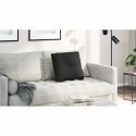 VidaXL Poduszka na plecy Czarny 50 x 19 x 45 cm tkanina