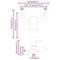BATERIA PRYSZNICOWA CHROM G 1 / 2 CALA