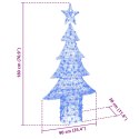 CHOINKA Z 240 DIODAMI LED NIEBIESKI 180CM AKRYL
